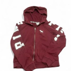 PINK Victoria's Secret zip up Hoodie